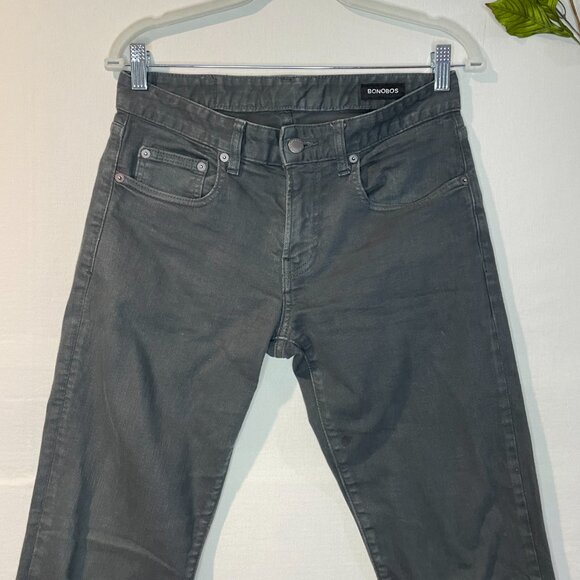 Bonobos Extra Stretch Travel Rockville Charcoal Men's Jeans Size 29/32 - Picture 10 of 16